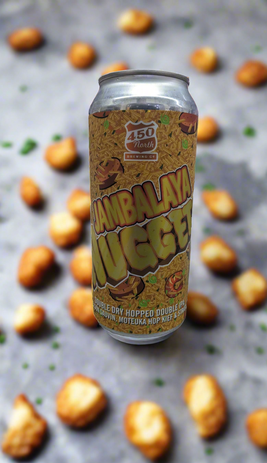 Find out more or buy 450 North Jambalaya Nuggets DDH DIPA 473ml online at Wine Sellers Direct - Australia’s independent liquor specialists.