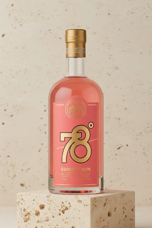 Buy Adelaide Hills Distillery 78˚ Sunset Gin 700ml online at Wine Sellers Direct's best prices.