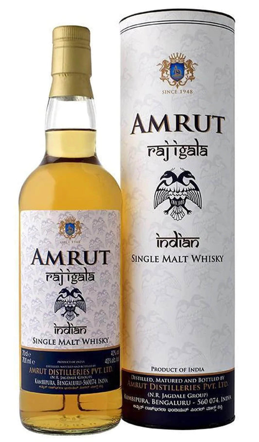 Find out more, explore the range and purchase Amrut Raj Igala Indian Single Malt 700ml available online at Wine Sellers Direct - Australia's independent liquor specialists.