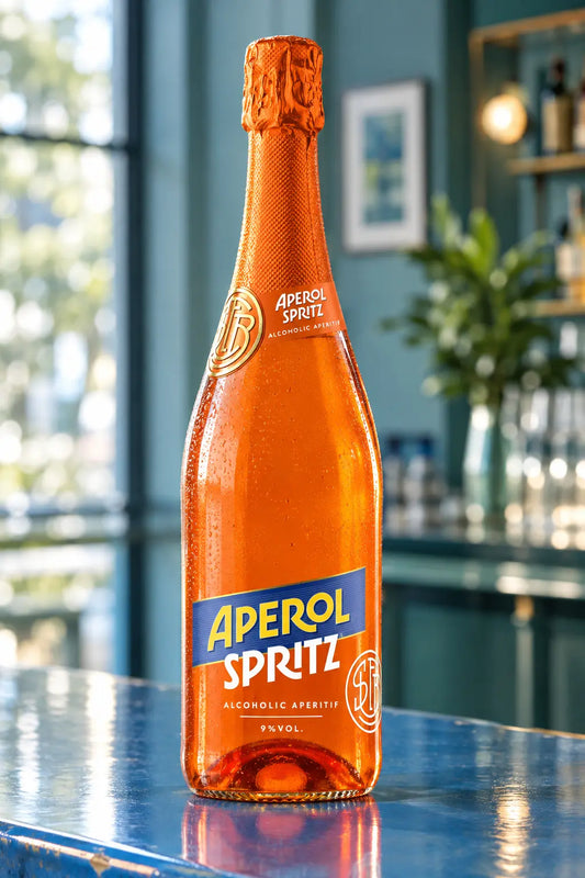 Aperol Spritz Ready to Serve 750mL bottle.