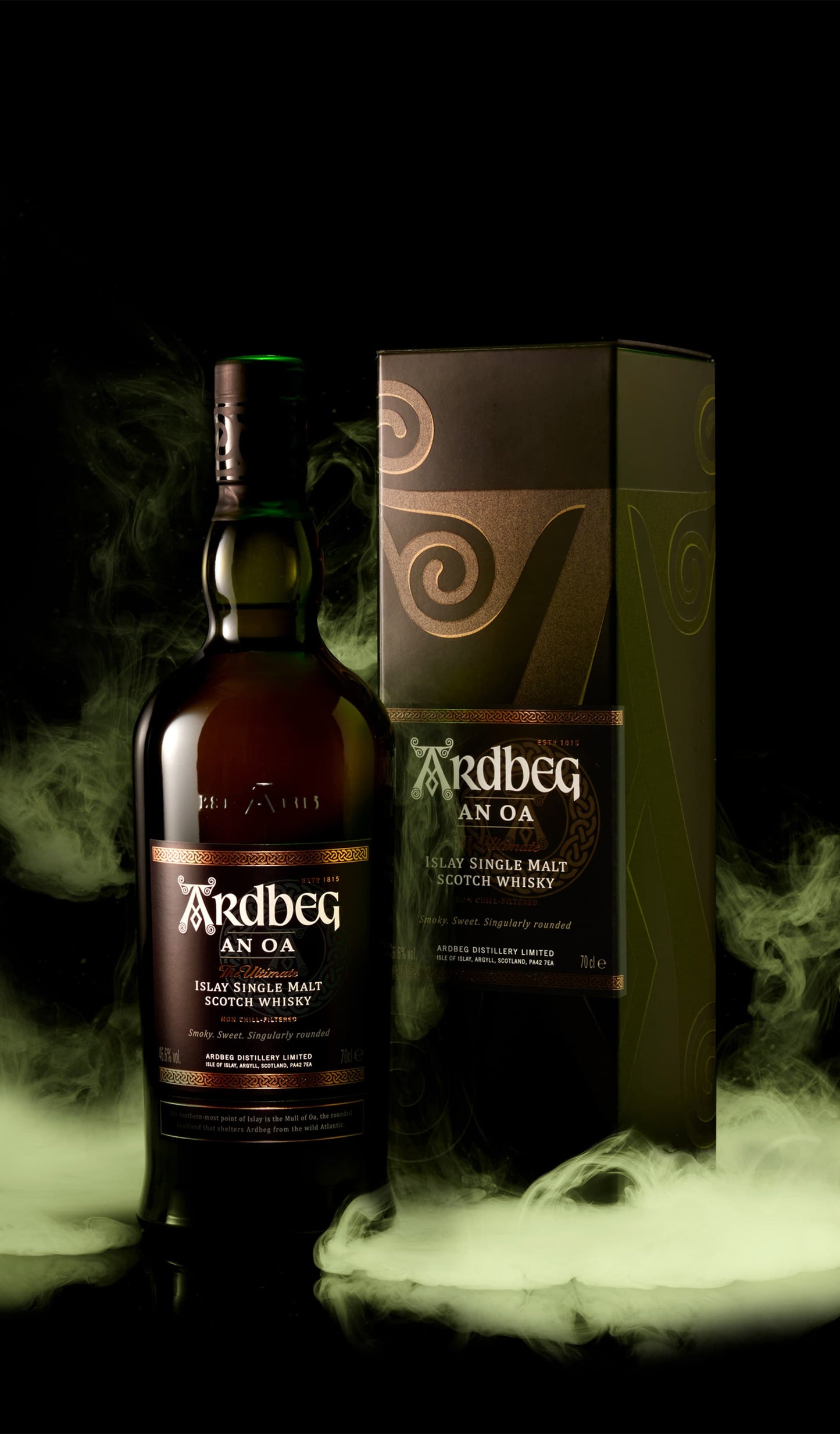 Find out more or buy Ardbeg An Oa Single Malt Scotch 700mL (Islay) available at Wine Sellers Direct's best prices.