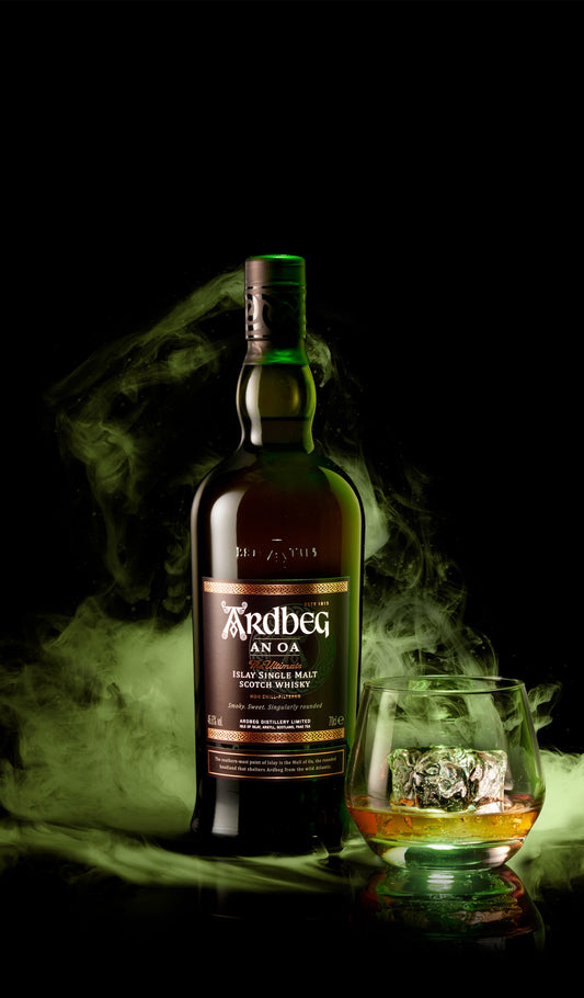 Find out more or buy Ardbeg An Oa Single Malt Scotch 700mL (Islay) available at Wine Sellers Direct's best prices.