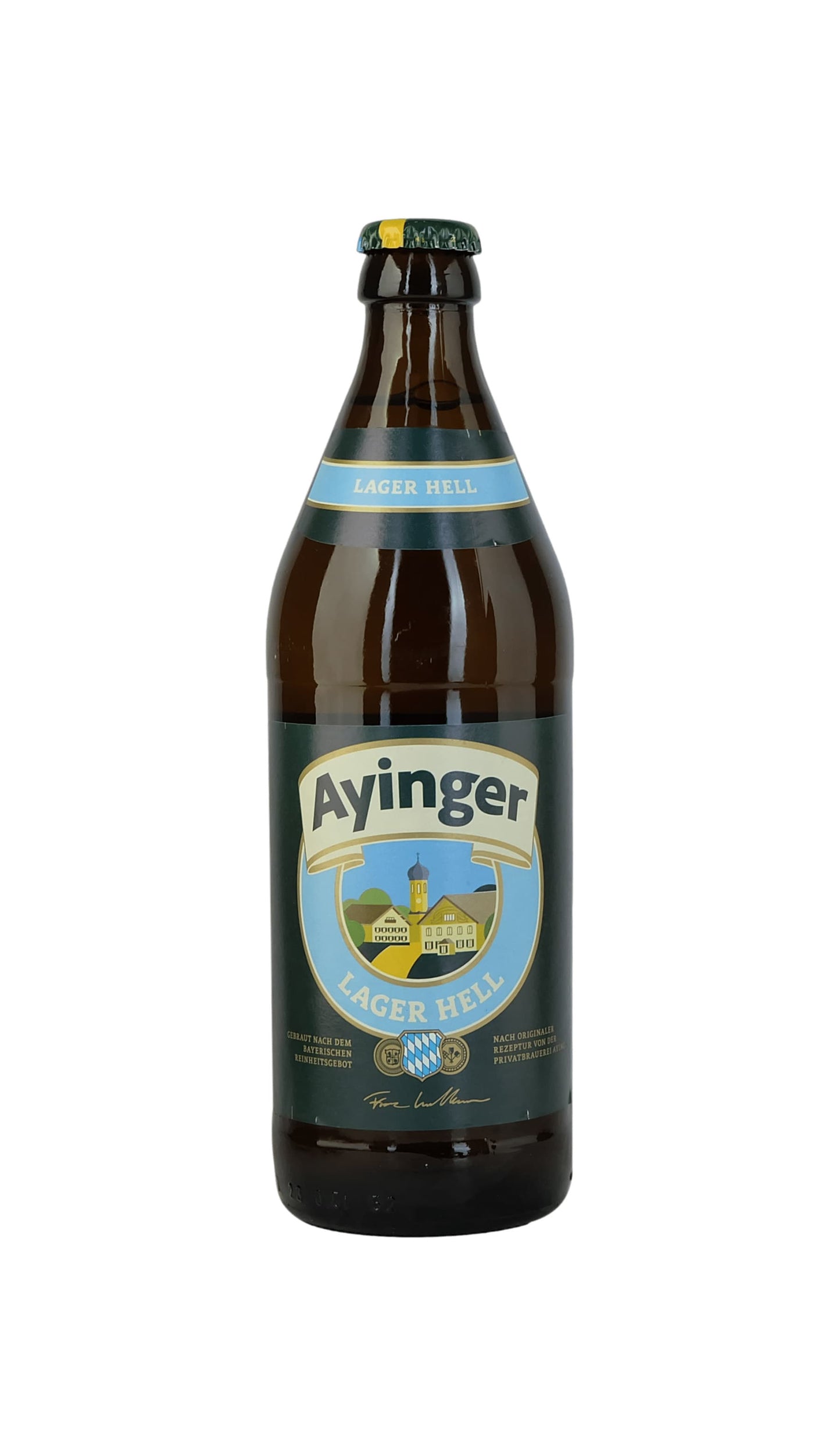 Find out more or buy Ayinger Lager Hell 500ml online at Wine Sellers Direct - Australia’s independent liquor specialists.