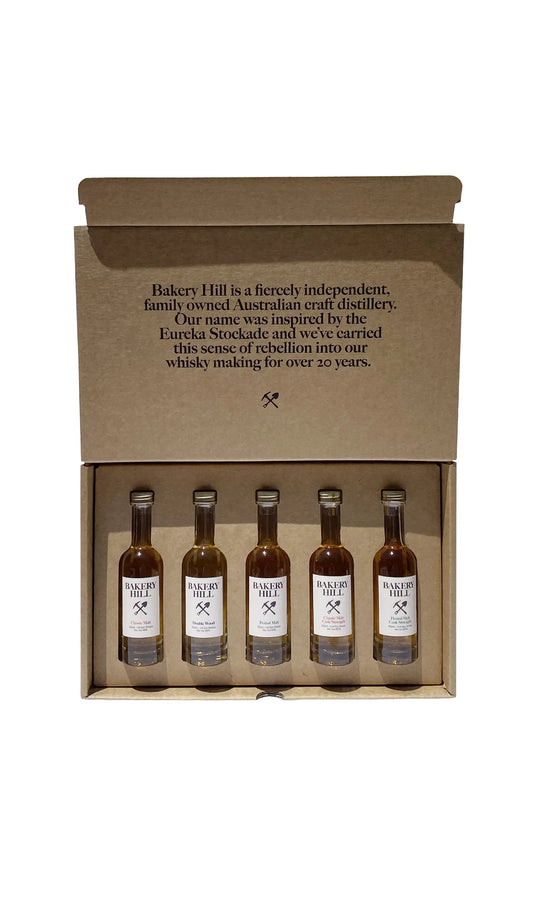 Buy Bakery Hill Miners 5 Pack Single Malt Whisky 5x50mL online at Wine Sellers Direct's best prices.