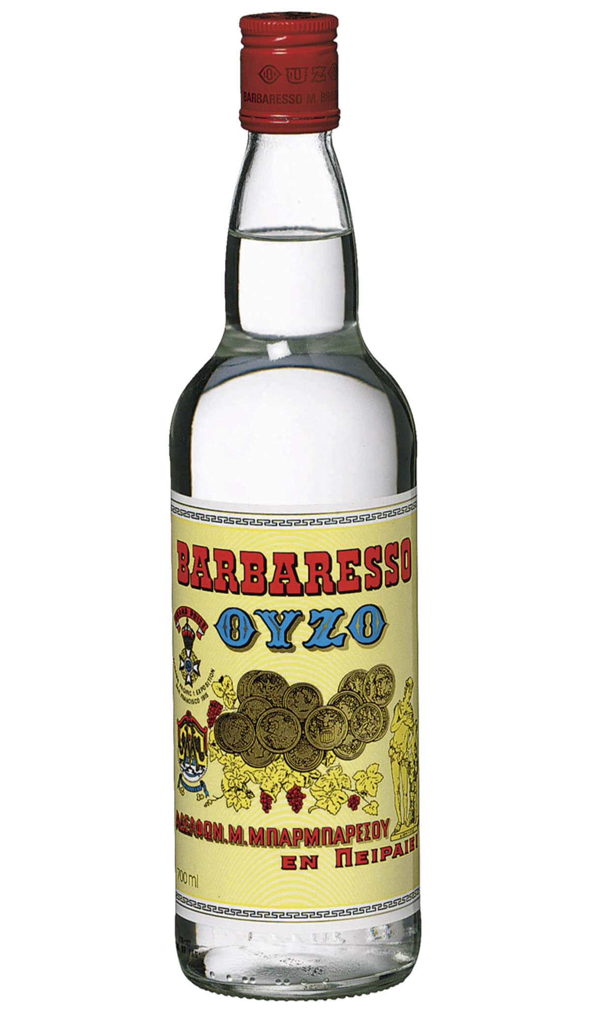Find out more, explore the range and purchase Barbaresso Oyzo 700ml (Greece) available online at Wine Sellers Direct - Australia's independent liquor specialists.