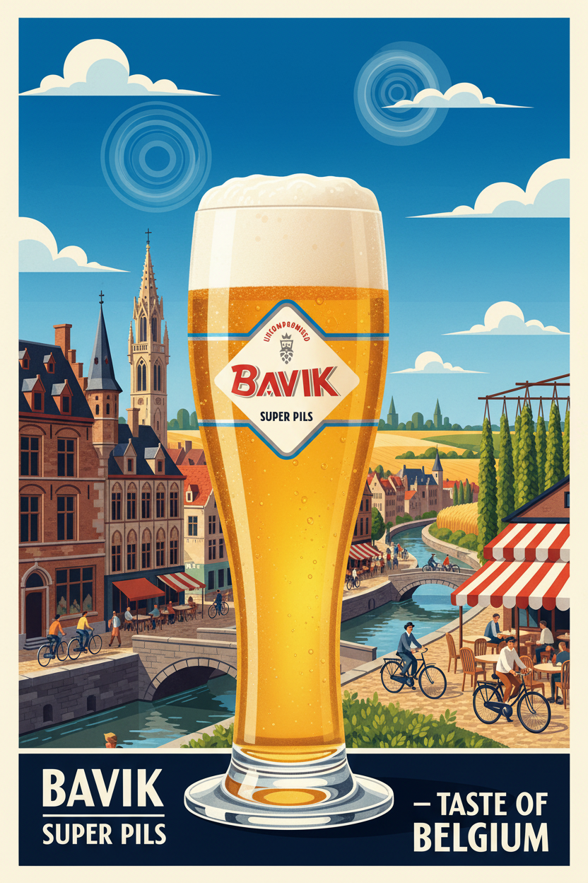 Find out more or buy Bavik Super Pils 330ml Bottle online at Wine Sellers Direct - Australia’s independent liquor specialists.