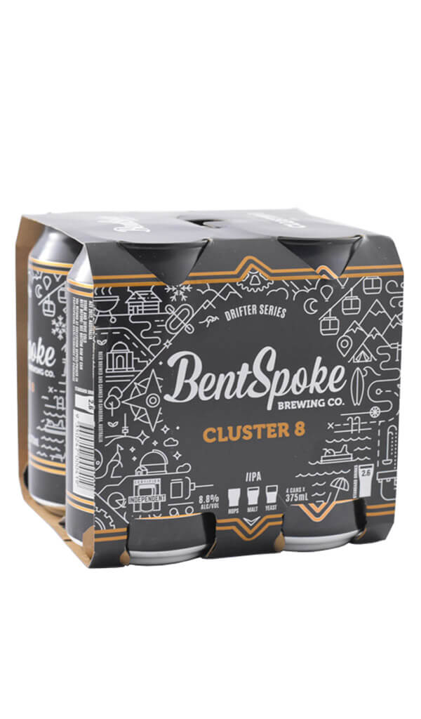 Find out more or buy BentSpoke Cluster 8 IIPA 375mL online at Wine Sellers Direct - Australia’s independent liquor specialists.
