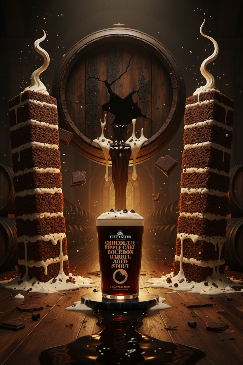 Find out more or buy Blackmans Chocolate Ripple Cake BBA Stout 440mL online at Wine Sellers Direct - Australia’s independent liquor specialists.