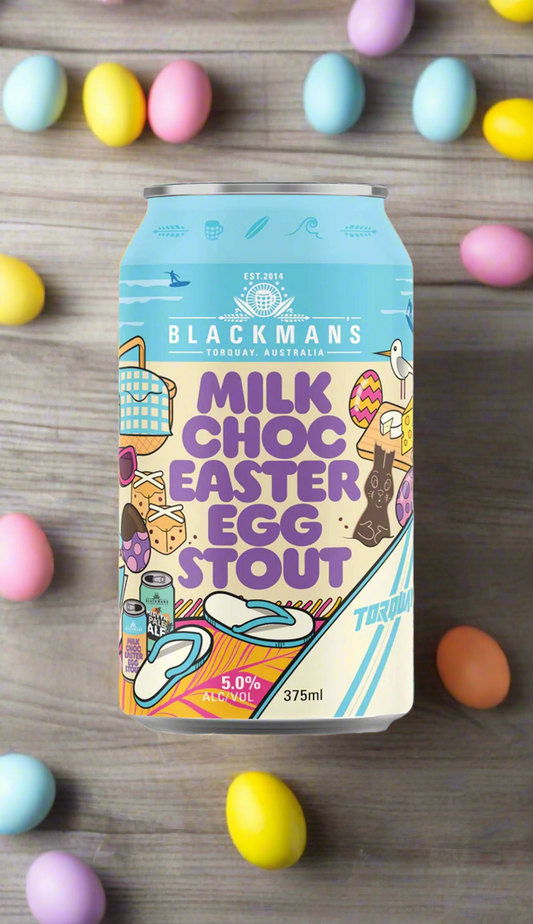 Find out more or buy Blackmans Milk Choc Easter Egg Stout 375ml online at Wine Sellers Direct - Australia’s independent liquor specialists.