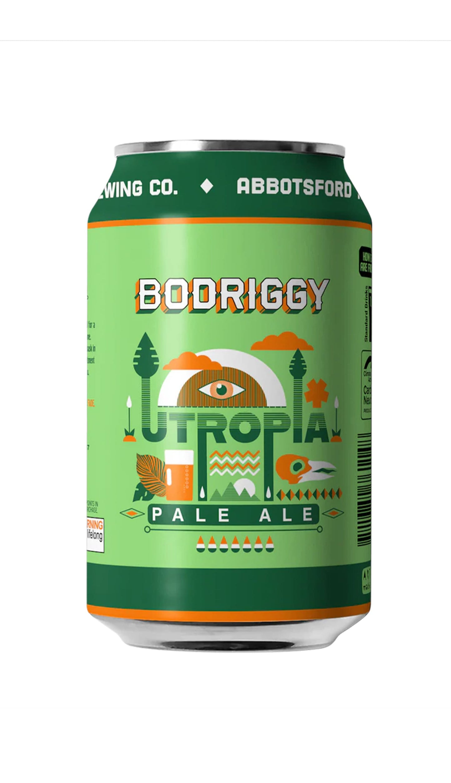 Find out more or buy Bodriggy Utropia Pale Ale 355ml online at Wine Sellers Direct - Australia’s independent liquor specialists.