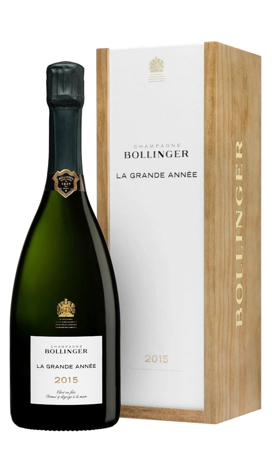 Find out more or buy Bollinger Le Grande Année Champagne 2015 750mL (France, Gift Boxed) available at Wine Sellers Direct's best prices.