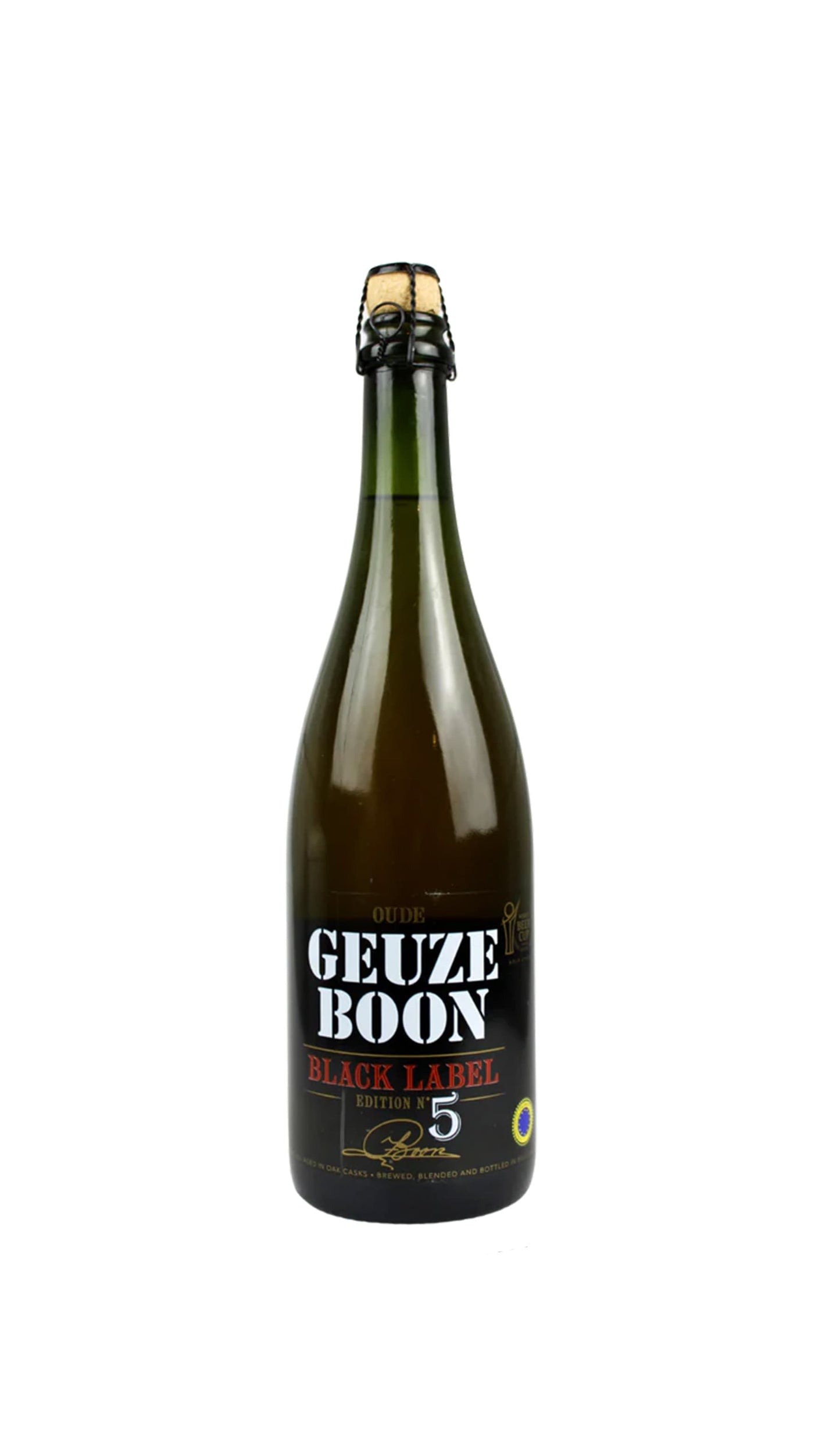 Find out more or buy Boon Oude Geuze Black Label No 5 750ml online at Wine Sellers Direct - Australia’s independent liquor specialists.