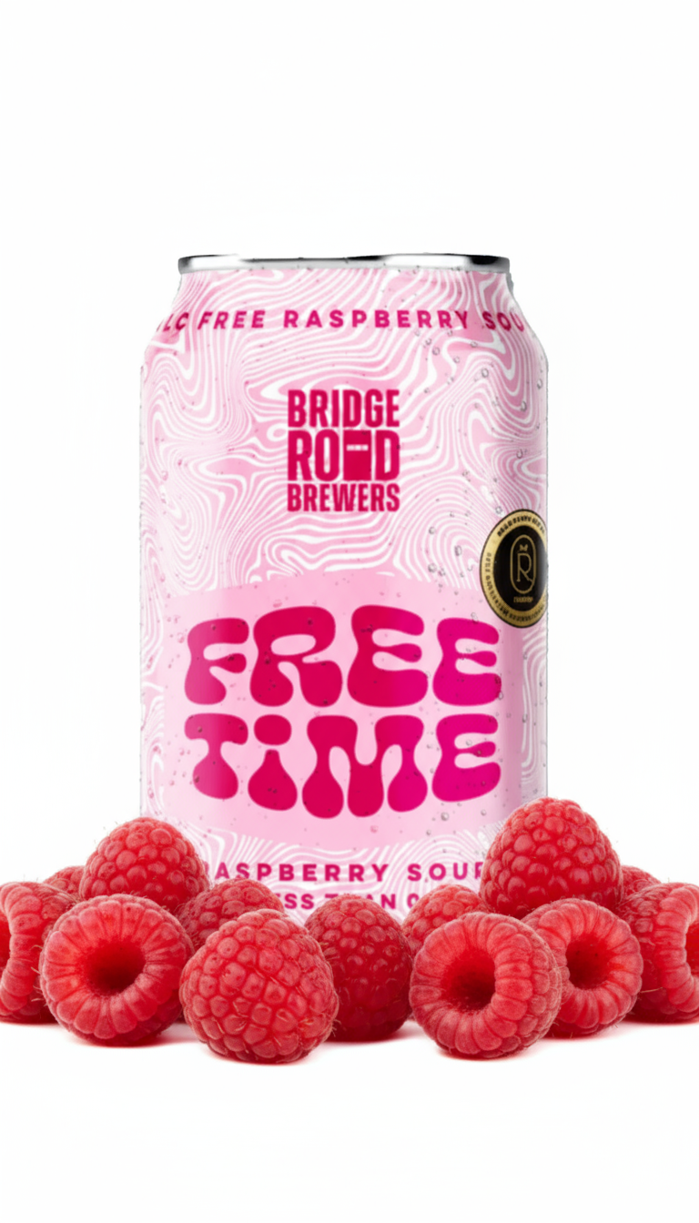 Find out more or buy Bridge Road Free Time Raspberry Sour Non Alc 355mL online at Wine Sellers Direct - Australia’s independent liquor specialists.