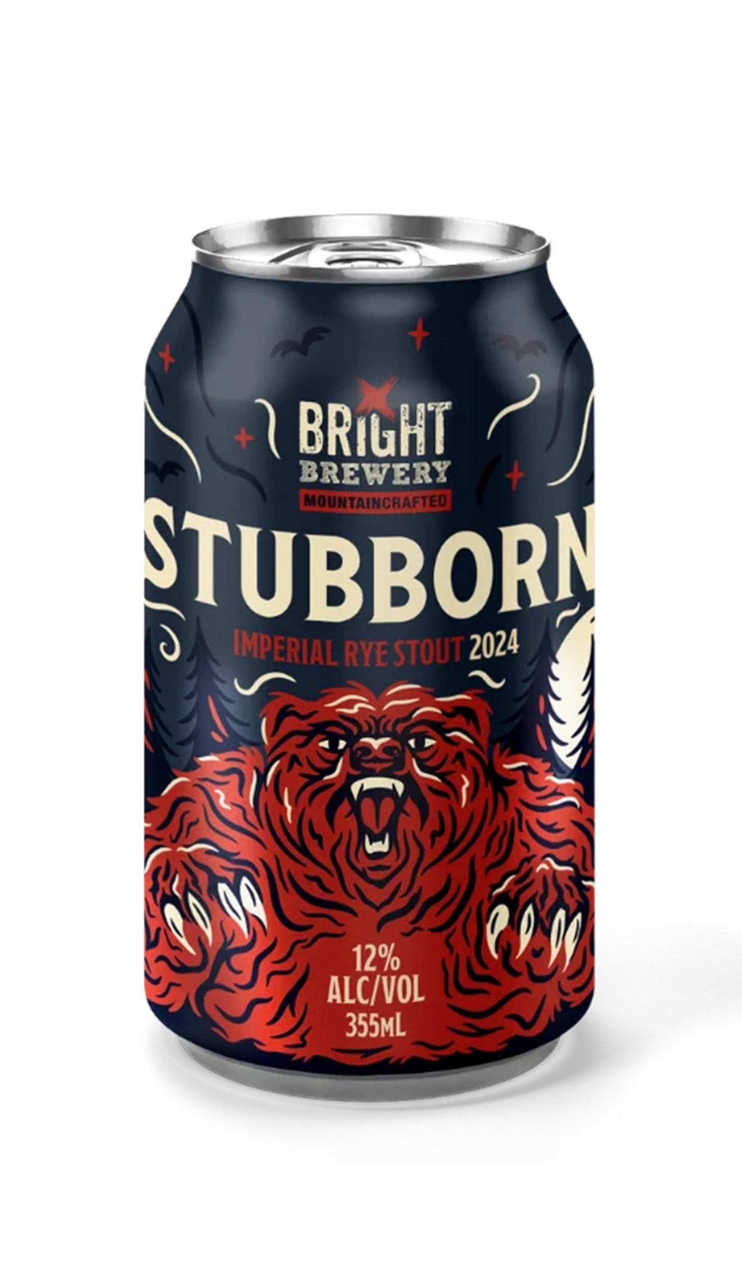 Find out more or buy Bright Brewery Stubborn Imperial Rye Stout 2024 355ml online at Wine Sellers Direct - Australia’s independent liquor specialists.