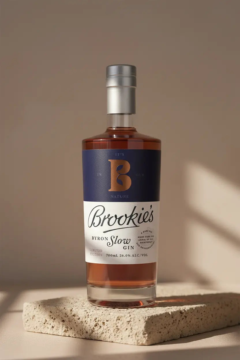 Buy Cape Byron Distillery Brookie’s Byron Slow Gin 700ml online at Wine Sellers Direct's best prices.