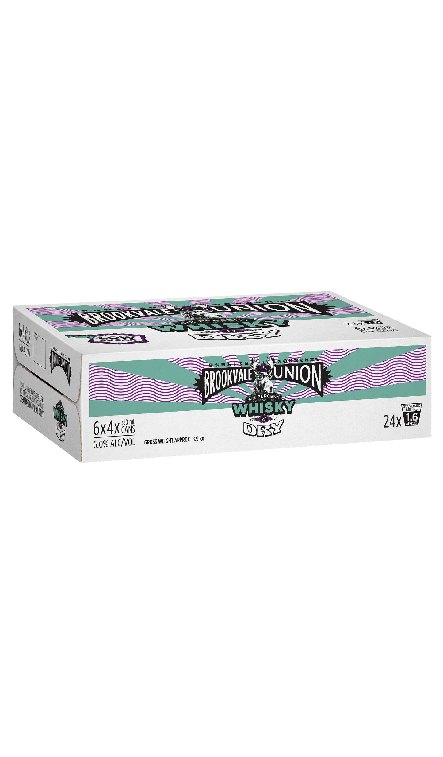 Find out more or buy Brookvale Union Whisky & Dry 6% 24x330mL Cans Slab available at Wine Sellers Direct's best prices - Australia's independent liquor specialists.