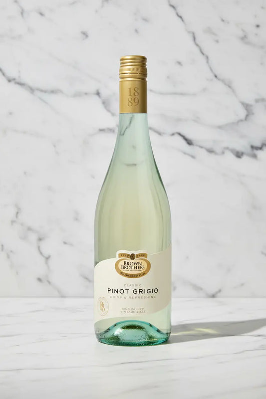 Buy Brown Brothers Classic Pinot Grigio 2025 King Valley online at Wine Sellers Direct's best prices.