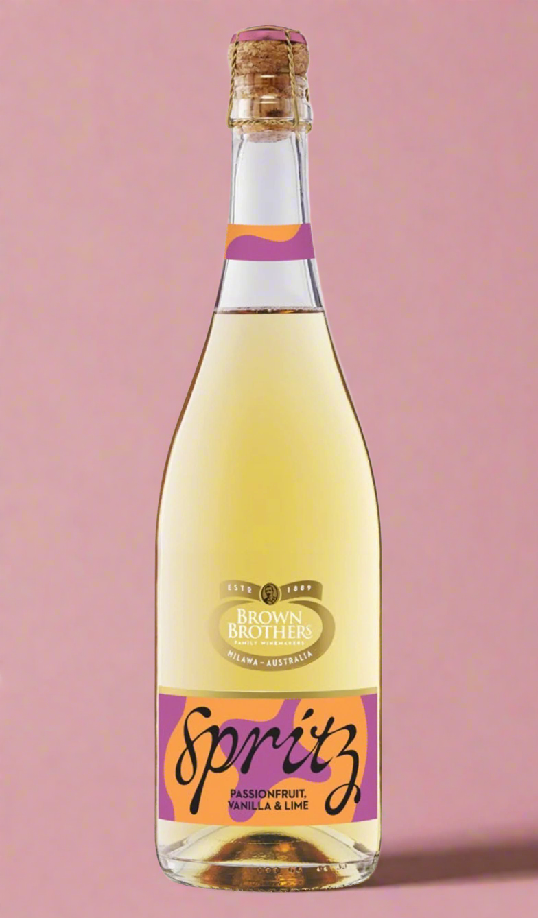 Buy Brown Brothers Passionfruit Vanilla and Lime Spritz 750mL available at Wine Sellers Direct's best prices.