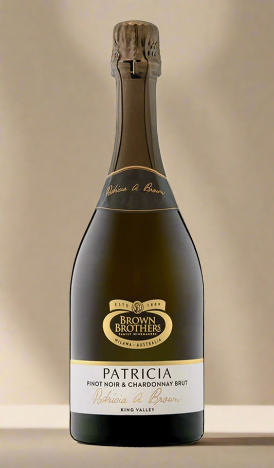 Find out more or buy Brown Brothers Patricia Pinot Noir Chardonnay Brut 2018 (King Valley) available at Wine Sellers Direct's best prices - Australia's independent liquor specialists.