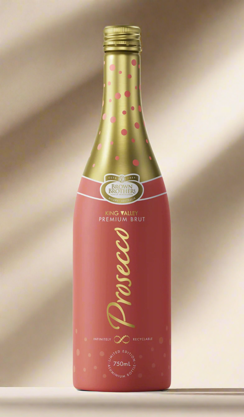 Buy Brown Brothers Prosecco Limited Edition Aluminium Bottle 750mL available at Wine Sellers Direct's best prices.