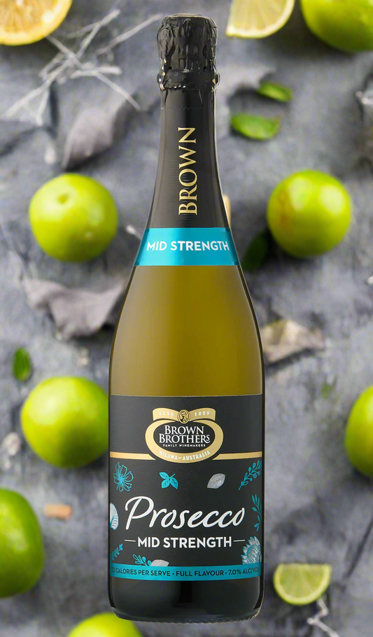 Buy Brown Brothers Prosecco Mid Strength NV 750mL available at Wine Sellers Direct's best prices.