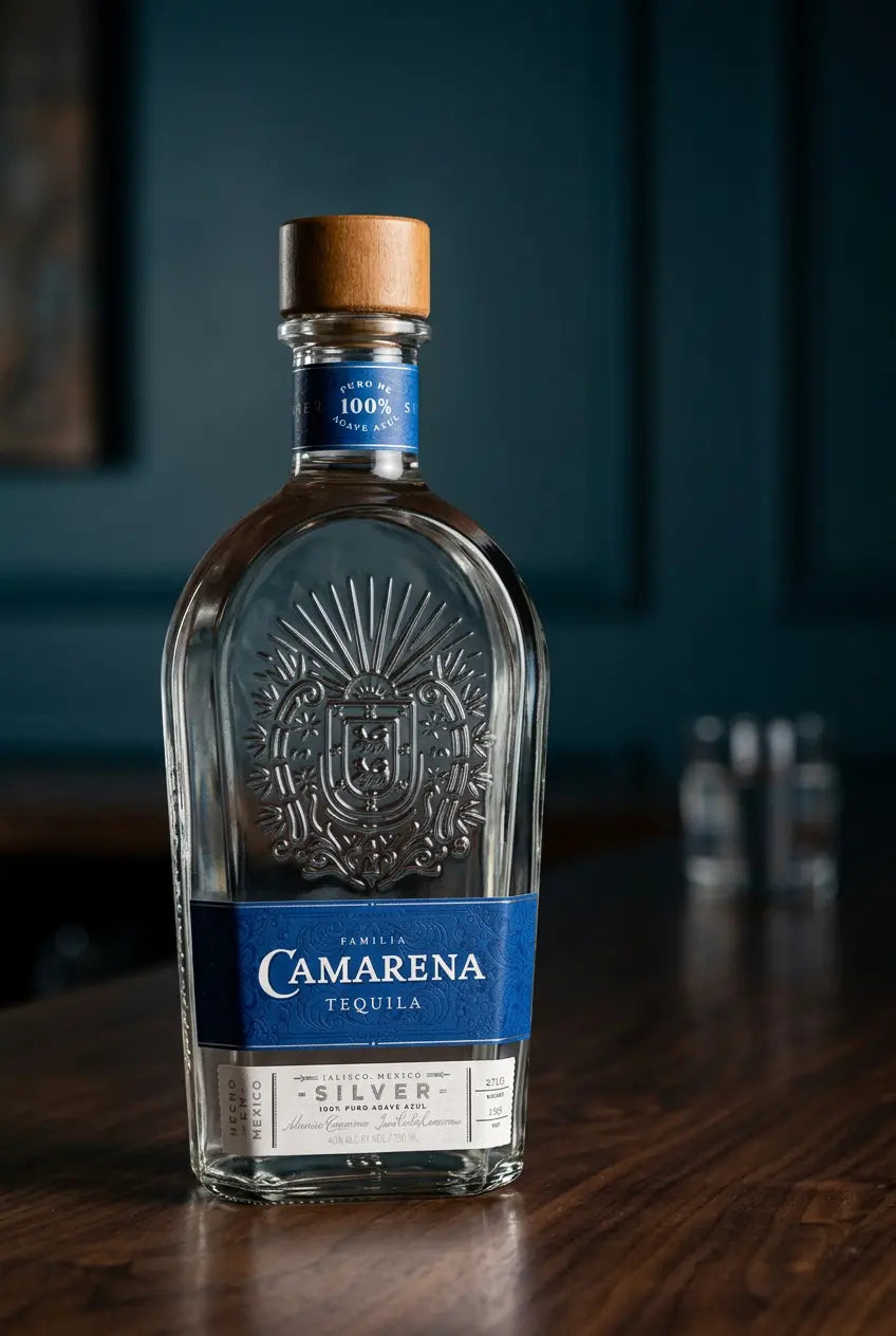 Camarena Tequila Silver 700mL bottle β 100% Blue Weber agave tequila from Jalisco, Mexico