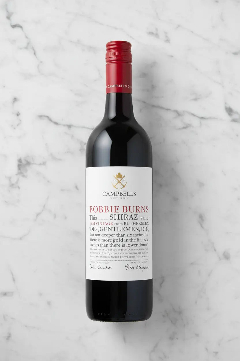 Find out more or buy Campbells Bobbie Burns Shiraz 2022 (Rutherglen) online at Wine Sellers Direct's best prices.