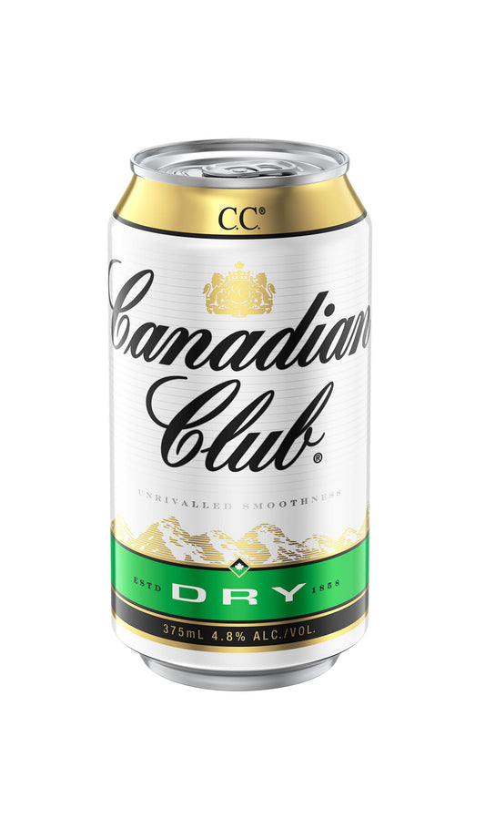 Shop Canadian Club Whisky & Dry Can 375mL available at Wine Sellers Direct's best price.
