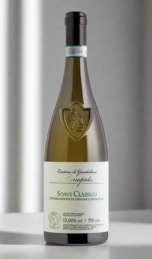 Buy Cantina di Gambellara Monopolio Soave 2024 (Italy) available at Wine Sellers Direct's best prices.