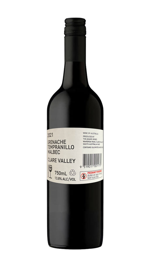 Find out more, explore the range and purchase Tim Adams Cleanskin Grenache Tempranillo Malbec 2021 (Clare Valley) available online at Wine Sellers Direct's best prices - Australia's independent liquor specialists.