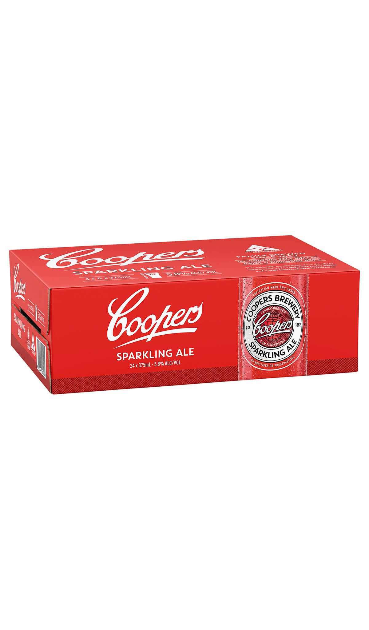 Find out more, explore the range and purchase Coopers Sparkling Ale 24x375ml can slab online at Wine Sellers Direct - Australia's independent liquor specialists.
