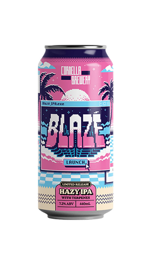 Find out more or buy Cornella Blaze Hazy IPA with Terpenes 440mL online at Wine Sellers Direct - Australia’s independent liquor specialists.