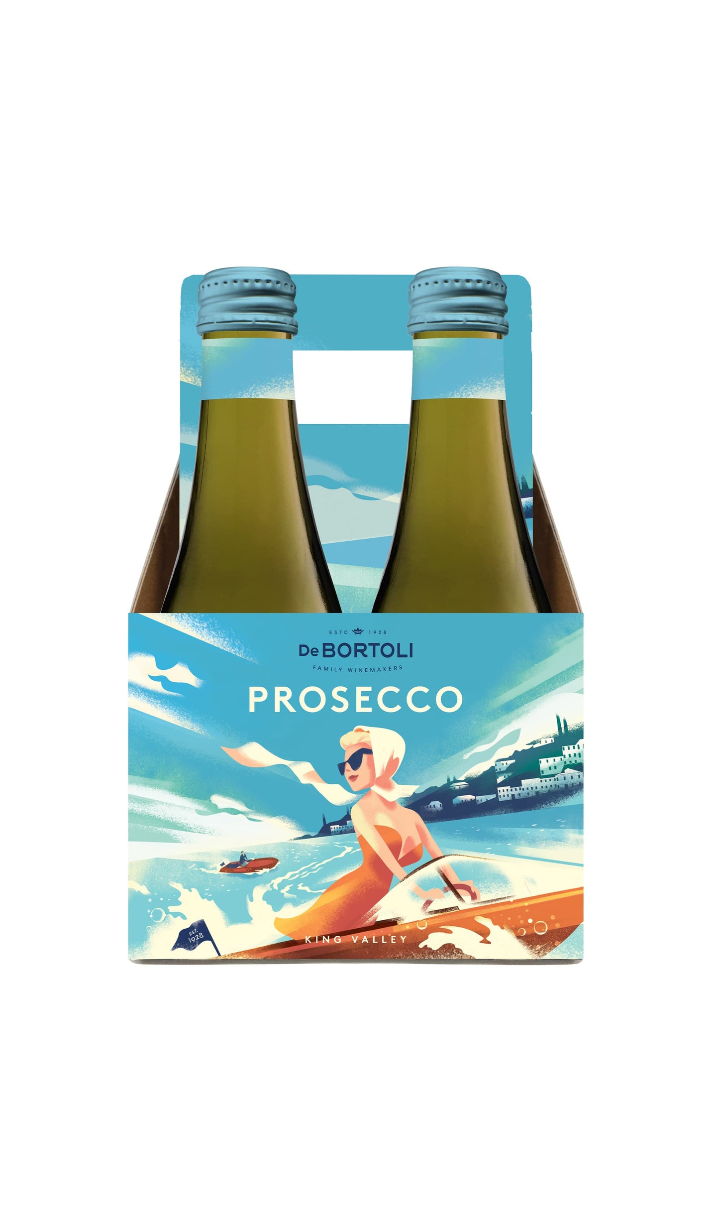 Find out more or buy De Bortoli Prosecco NV Piccolo 4-pack 200ml (King Valley) online at Wine Sellers Direct - Australia’s independent liquor specialists.