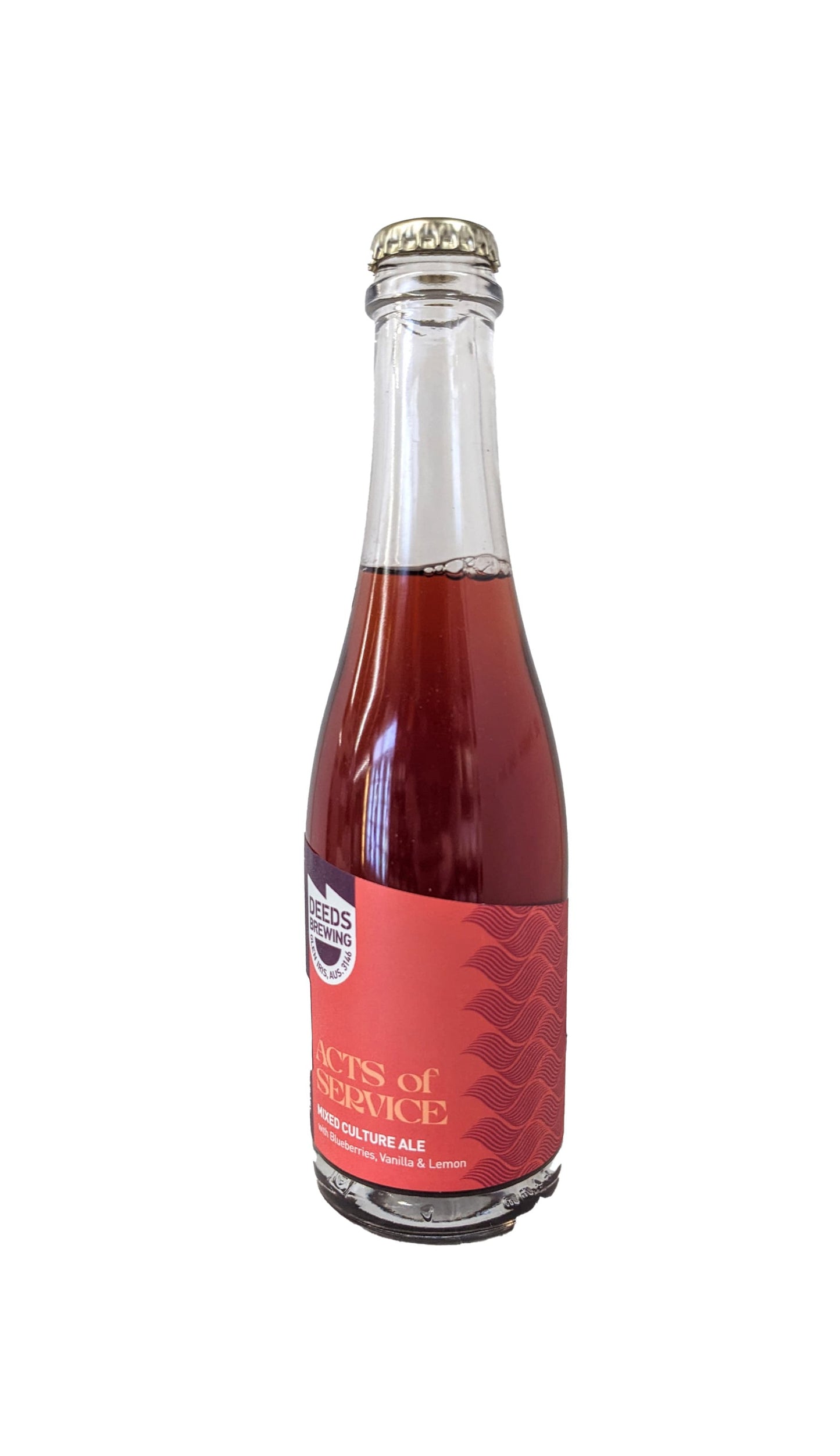 Find out more or buy Deeds Acts Of Service Mixed Culture Ale 375mL online at Wine Sellers Direct - Australia’s independent liquor specialists.