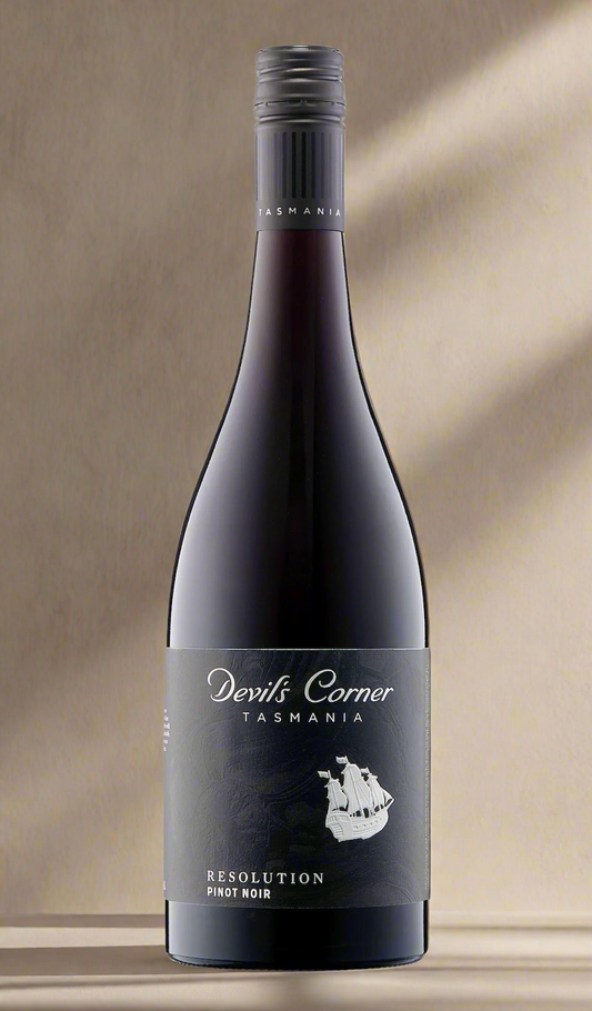Find out more or buy Devil's Corner Resolution Pinot Noir 2023 (Tasmania) available at Wine Sellers Direct's best prices - Australia's independent liquor specialists.