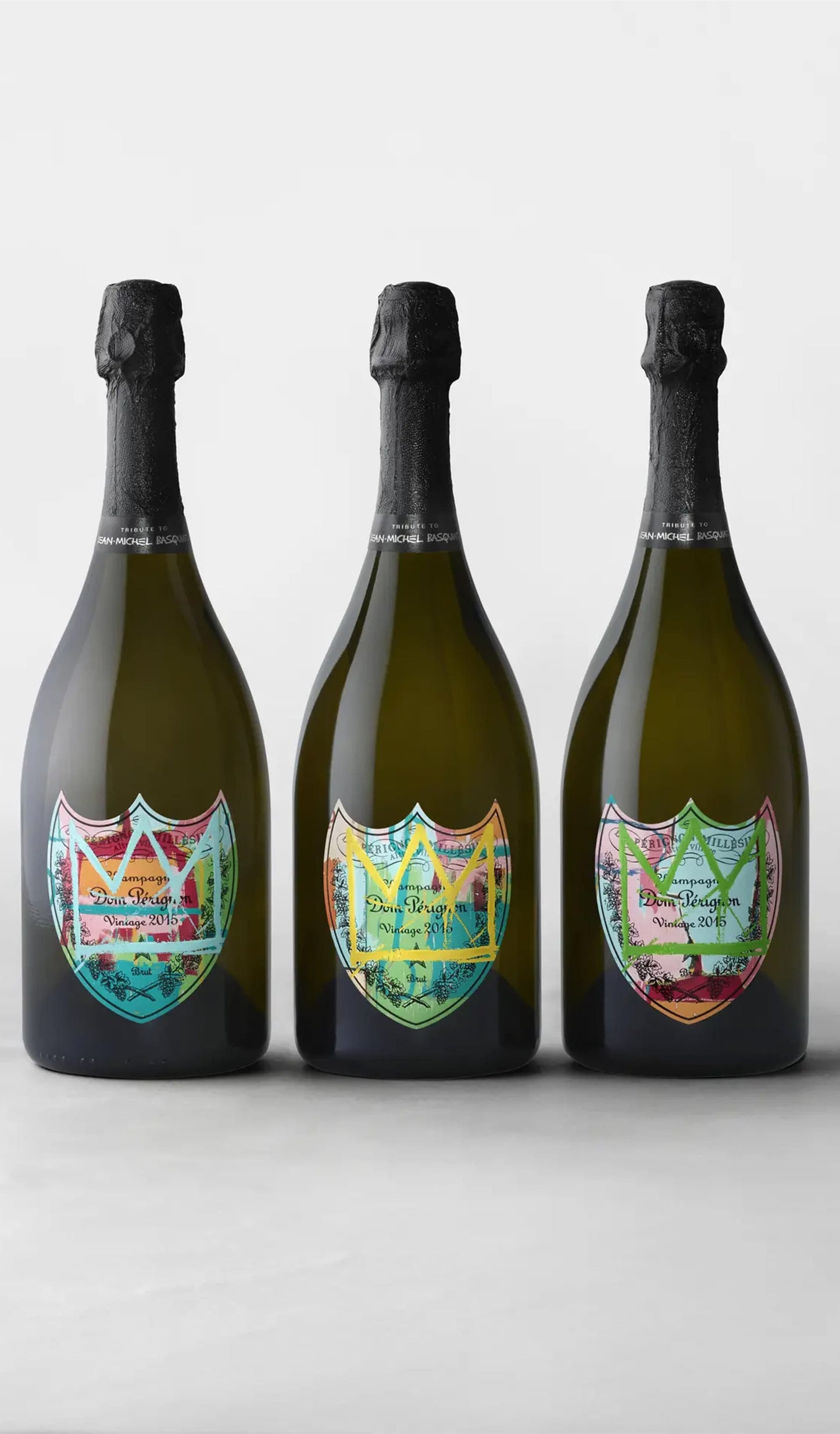 Dom Pérignon 2015 Jean-Michel Basquiat 3-Pack