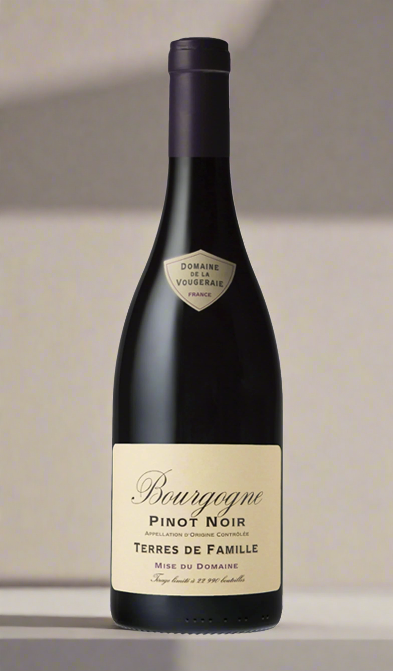 Find out more or buy Domaine De La Vougeraie Terres De Famille Pinot Noir 2019 (France) available at Wine Sellers Directs best prices - Australia's independent liquor specialists.