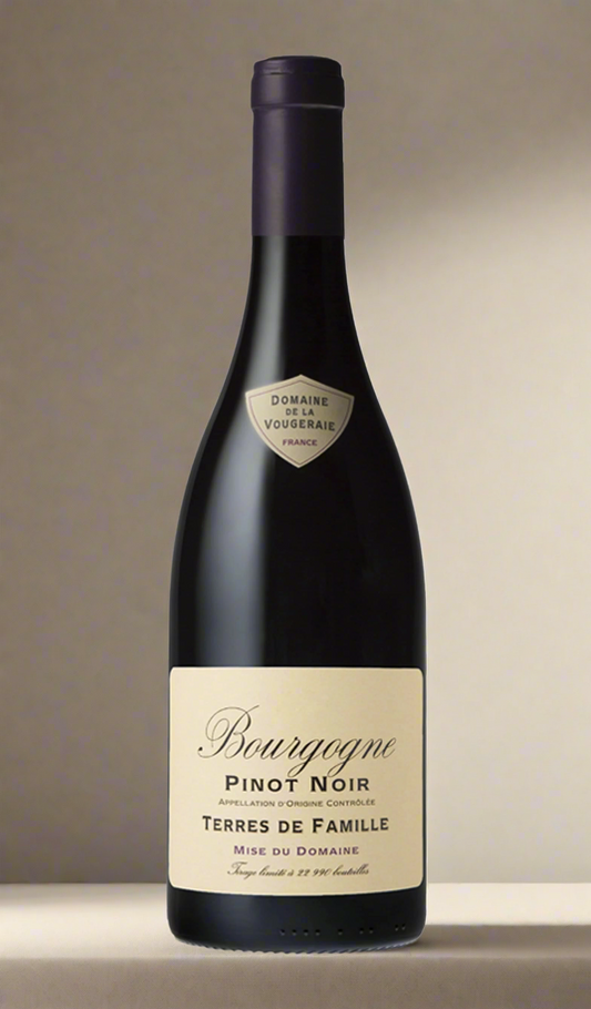 Find out more or buy Domaine De La Vougeraie Terres De Famille Pinot Noir 2020 (France) available at Wine Sellers Directs best prices - Australia's independent liquor specialists.