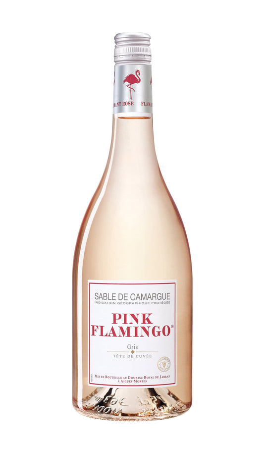 Buy Domaine Royal De Jarras Pink Flamingo Gris Rosé 2023 available at Wine Sellers Direct's best prices - Australia's independent liquor specialists.