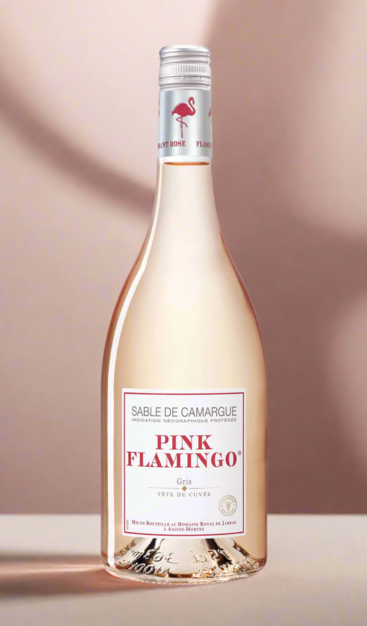 Buy Domaine Royal De Jarras Pink Flamingo Gris Rosé 2023 available at Wine Sellers Direct's best prices - Australia's independent liquor specialists.