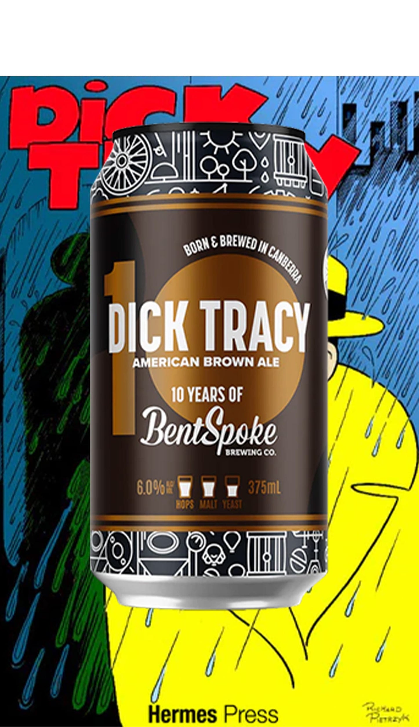 Find out more or buy BentSpoke Dick Tracy American Brown Ale 375ml online at Wine Sellers Direct - Australia’s independent liquor specialists.