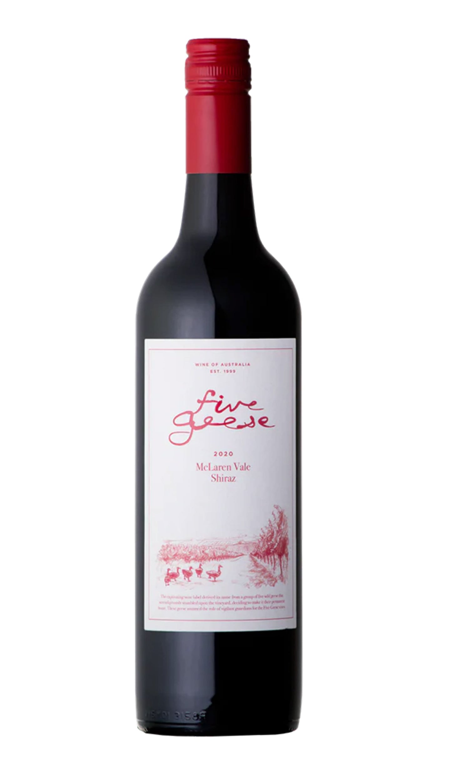 Find out more, explore the range and purchase Five Geese McLaren Vale Shiraz 2020 available online at Wine Sellers Direct's best prices - Australia's independent liquor specialists.