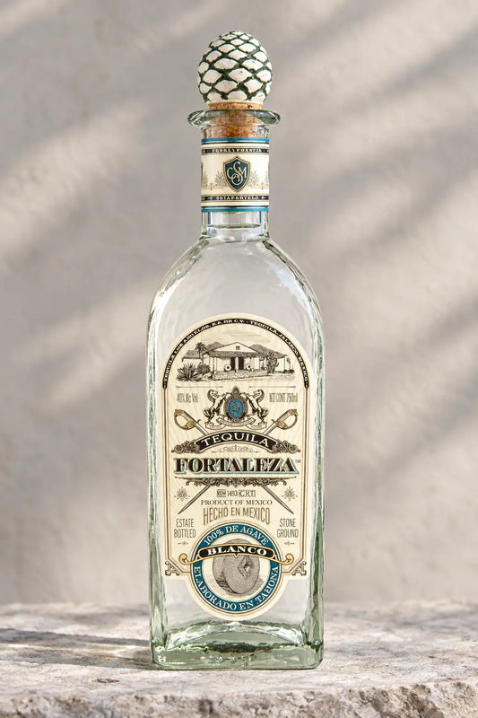 Fortaleza Blanco Tequila 750mL bottle from Jalisco, Mexico