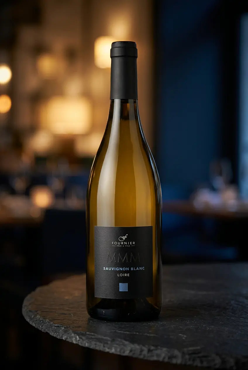 Fournier Père et Fils MMM Sauvignon Blanc 2025 white wine bottle from the Loire Valley, France