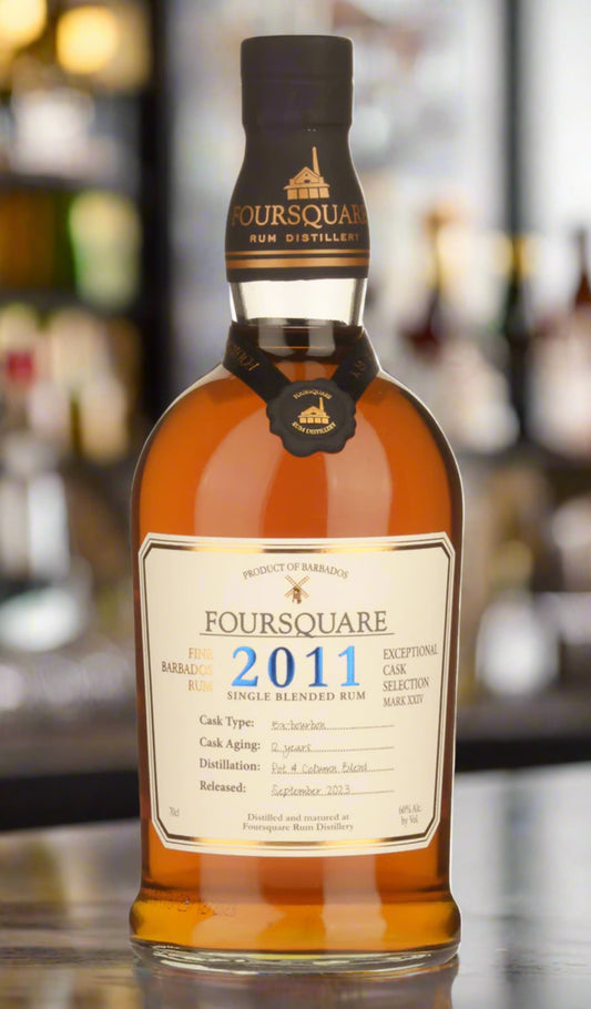 Find out more, explore the range and purchase Foursquare Rum Exceptional Cask Selection Single Blended Rum 2011 700mL available online at Wine Sellers Direct - Australia's independent liquor specialists.