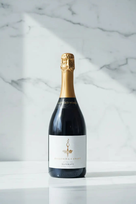 Buy Gapsted Ballerina Canopy Sparkling Saperavi NV Kind Valley online at Wine Sellers Direct's best prices.
