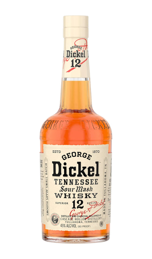 Find out more or buy George Dickel Sour Mash Whisky Superior 12 Recipe 700mL available at Wine Sellers Direct's best prices - Australia's independent liquor specialists.