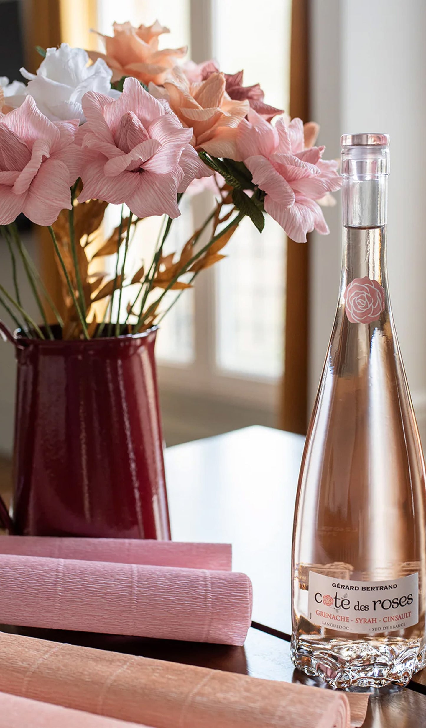 Find out more or buy Gérard Bertand Cote Des Roses Rosé 2022 (France) available at Wine Sellers Direct's best prices.