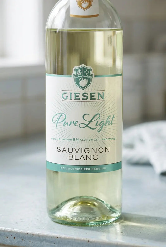 Giesen Pure Light Sauvignon Blanc 2024 β Marlborough New Zealand low-alcohol white wine, 750ml bottle