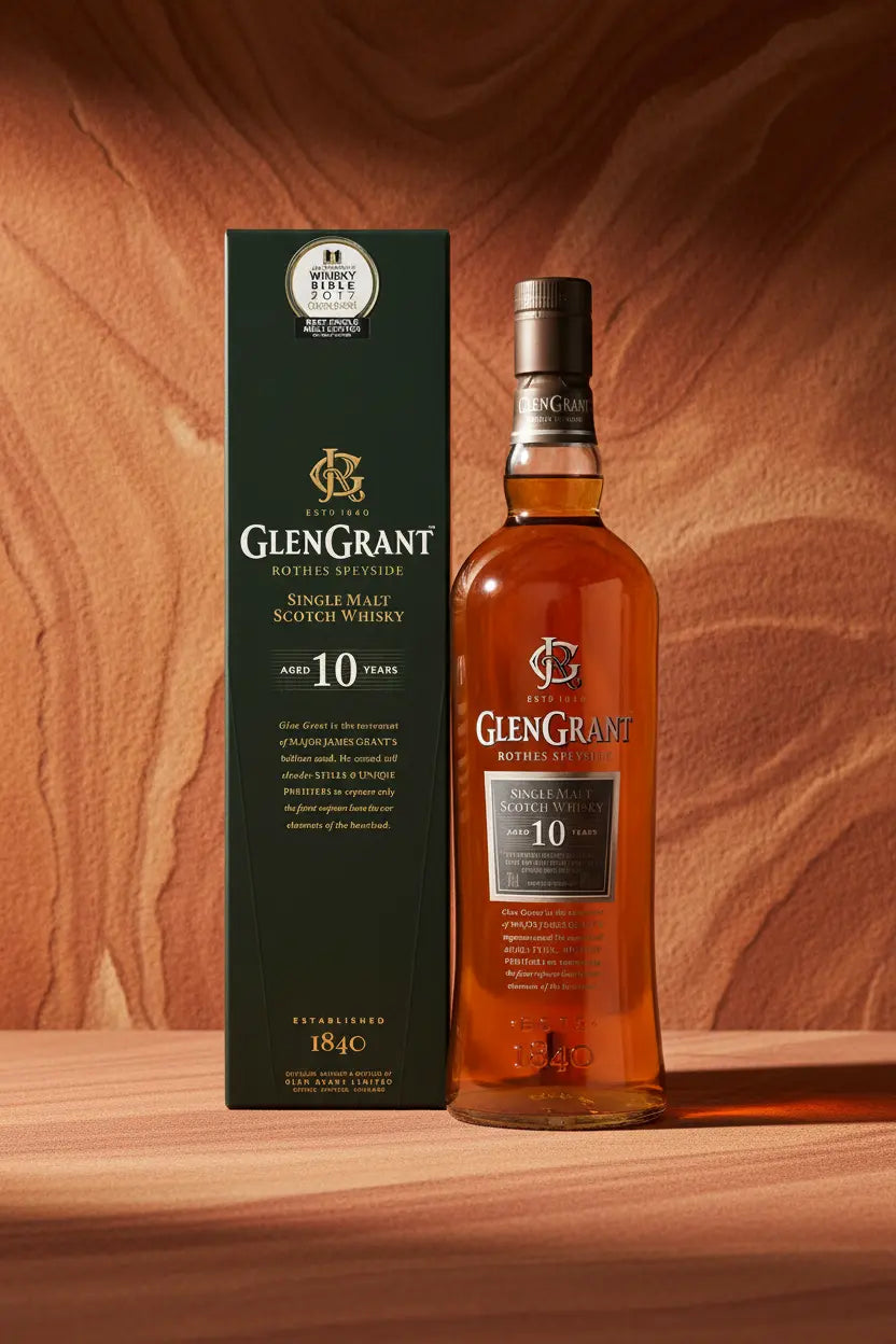Find out more or buy Glen Grant 10 Year Old Single Malt Scotch Whisky 700ml online at Wine Sellers Direct's best prices.